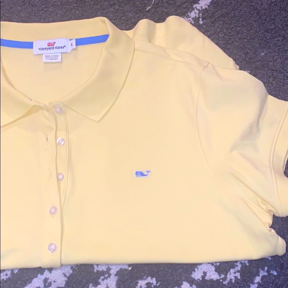 Vineyard Vines | Short sleeve polo yellow